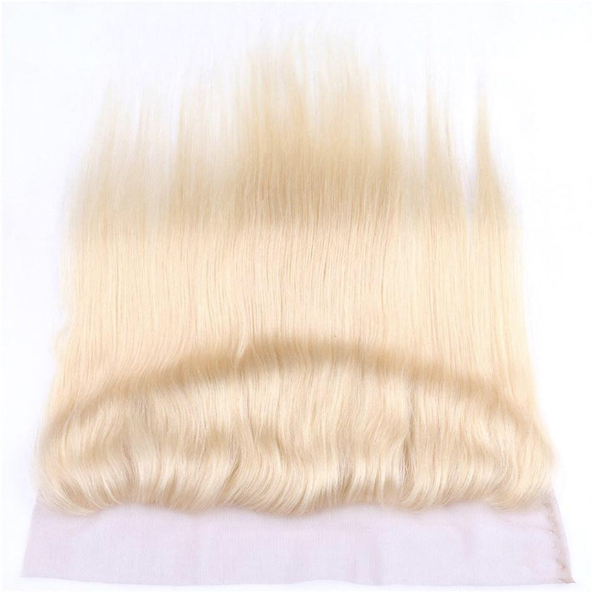 Lace Frontale Lisse Blond #613 - Cheveux Naturel - Cheveux Humain